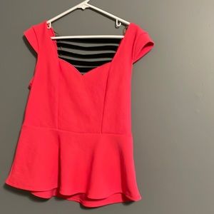 Womens size XL peplum top
